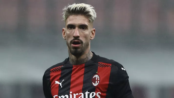 Samuel 'Samu' Castillejo (attaccante AC Milan) durante Milan-Lazio 3-2 (Serie A 2020-2021) | AC Milan News (Getty Images)