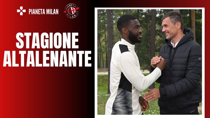 Fikayo Tomori e Paolo Maldini, giocatore e dirigente del Milan (getty images)