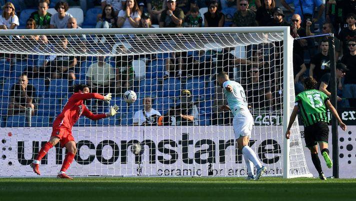 Sassuolo Inter 1-2 gol Dzeko Serie A 2022-2023