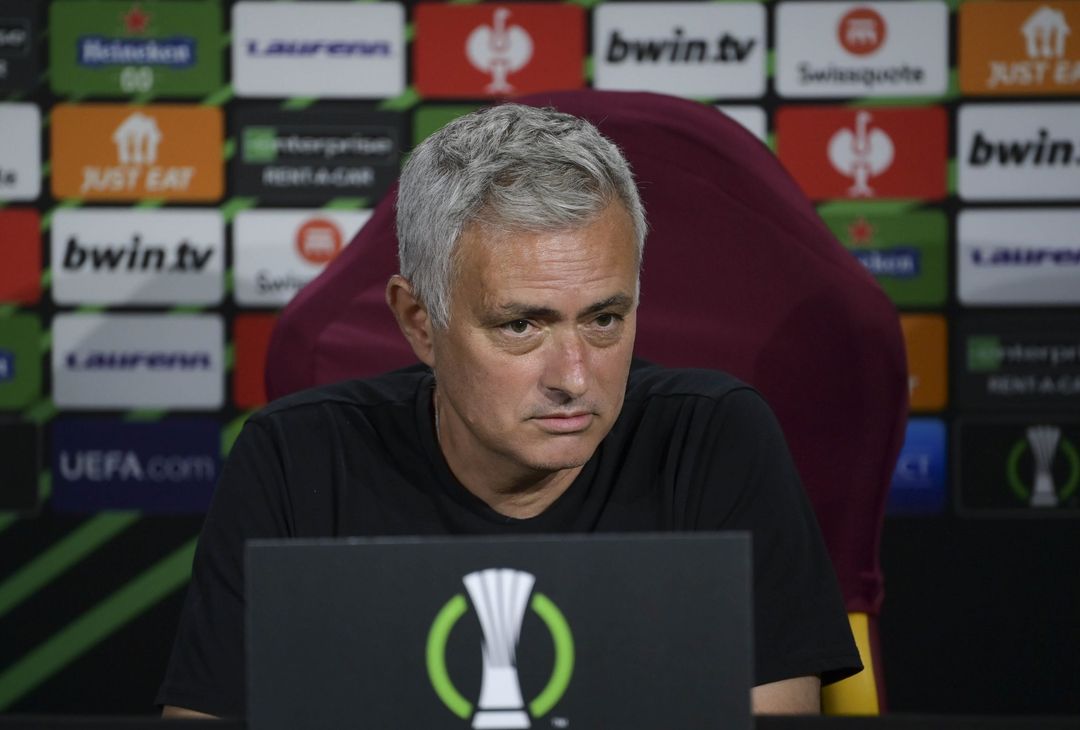Roma, la conferenza stampa di Mourinho durante il Uefa Media Day – FOTO GALLERY - immagine 5