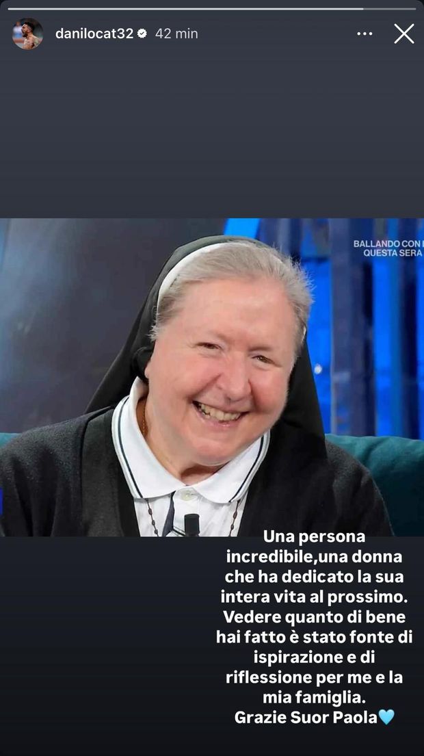 Lazio, il ricordo di Cataldi sui social per Suor Paola- immagine 2