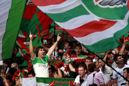 Tifosi della Lokomotiv Mosca Getty Images Tifosi della Lokomotiv Mosca Getty Images
