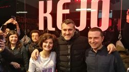VIDEO – Sfottò tra ex bomber viola, Vieri prende in giro la pancetta di Matri