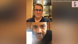 VIDEO, Amedeo Grieco e Fabio Cannavaro show su Instagram: risate e quel curioso aneddoto su… Kolyvanov