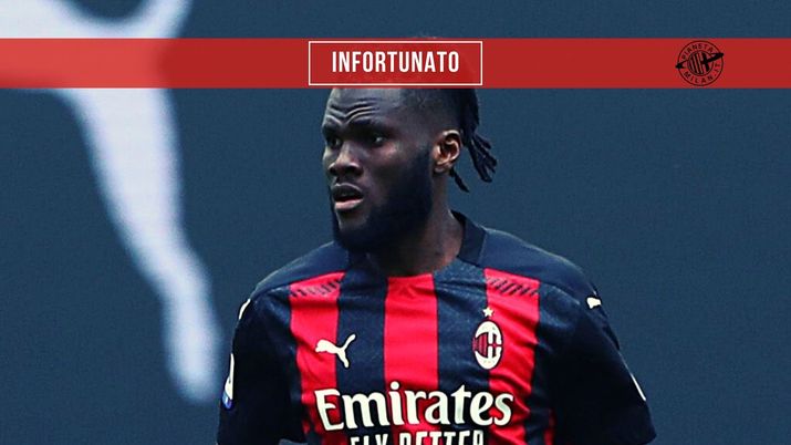 Franck Kessié (centrocampista AC Milan) si è fermato per infortunio muscolare | Milan News (Getty Images) 