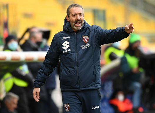 PARMA, ITALY - JANUARY 03: Marco Giampaolo, Manager of Torino gives instructions to their side during the Serie A match between Parma Calcio and Torino FC at Stadio Ennio Tardini on January 03, 2021 in Parma, Italy. Sporting stadiums around Italy remain under strict restrictions due to the Coronavirus Pandemic as Government social distancing laws prohibit fans inside venues resulting in games being played behind closed doors. (Photo by Alessandro Sabattini/Getty Images) PARMA, ITALY - JANUARY 03: Marco Giampaolo, Manager of Torino gives instructions to their side during the Serie A match between Parma Calcio and Torino FC at Stadio Ennio Tardini on January 03, 2021 in Parma, Italy. Sporting stadiums around Italy remain under strict restrictions due to the Coronavirus Pandemic as Government social distancing laws prohibit fans inside venues resulting in games being played behind closed doors. (Photo by Alessandro Sabattini/Getty Images)