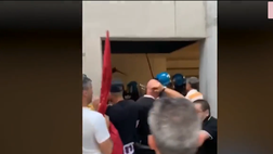 VIDEO SudTirol-Reggina, scontri tra i tifosi amaranto e la polizia al “Druso”