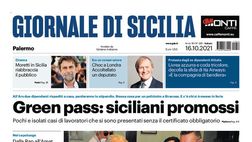 Prima Pagina, Giornale di Sicilia: “Green pass, siciliani promossi”