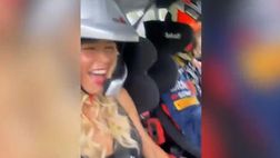 VIDEO / Diletta Leotta e il primo giro in rally: è andata così