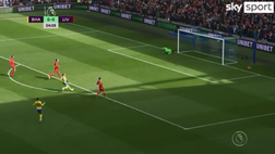 VIDEO Brighton-Liverpool 0-2, trionfo Reds: Luis Diaz e Salah firmano la vittoria