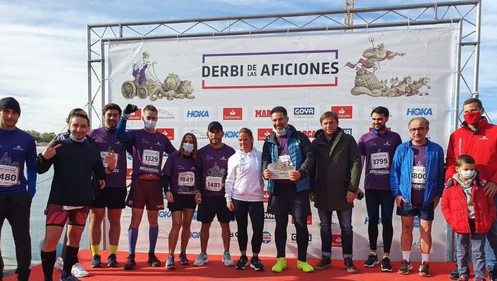 Anche Arbeloa al derby sui 10km fra tifosi madrileni: vincono quelli del Real - immagine 1