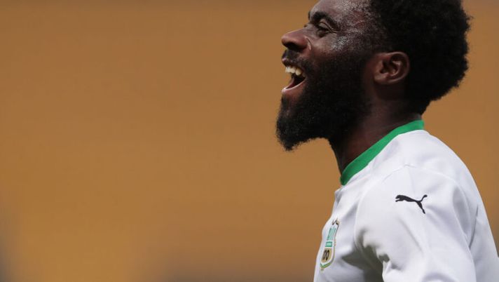 PARMA, ITALY - MAY 16: Jeremie Boga of US Sassuolo celebrates his goal during the Serie A match between Parma Calcio and US Sassuolo at Stadio Ennio Tardini on May 16, 2021 in Parma, Italy. (Photo by Emilio Andreoli/Getty Images) Boga all’Atalanta ma non solo? La risposta di Gasp: “Le idee non devono mai mancare” - immagine 1