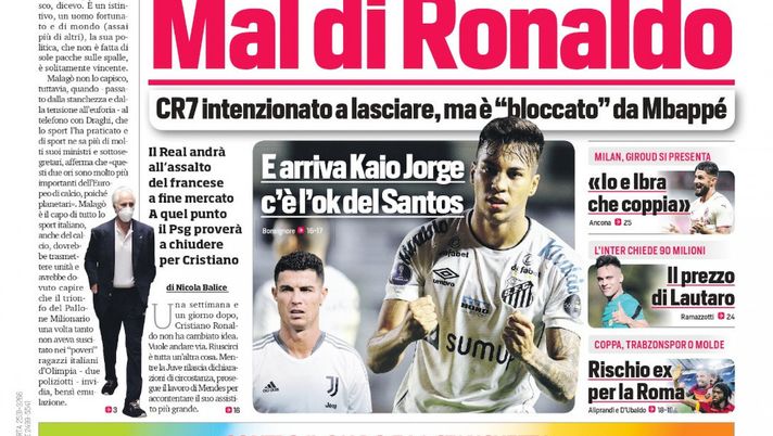 EDICOLA CDS – Il prezzo di Lautaro Martinez: l’Inter chiede 90 milioni EDICOLA CDS – Il prezzo di Lautaro Martinez: l’Inter chiede 90 milioni