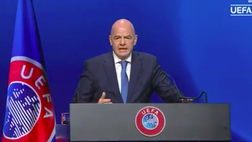 VIDEO Superlega, Infantino: “La Fifa disapprova la Superlega, è un negozio chiuso”