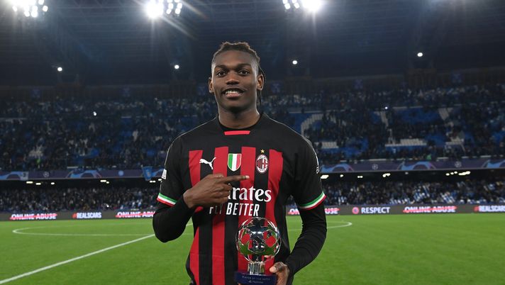 Rafael Leao, attaccante del Milan (getty images) Rafael Leao, attaccante del Milan (getty images)