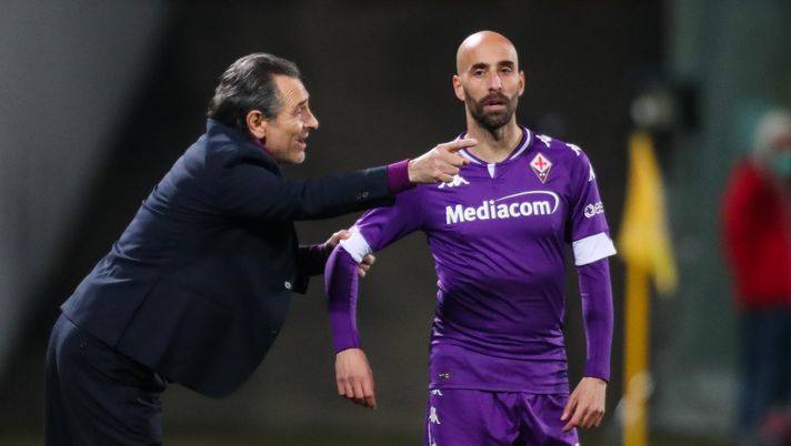 GERMOGLI PH: 19 FEBBRAIO 2021 FIRENZE STADIO ARTEMIO FRANCHI SERIE A FIORENTINA VS SPEZIA NELLA FOTO PRANDELLI E VALERO 