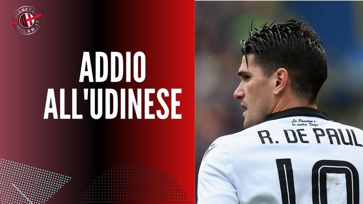 Rodrigo de Paul (centrocampista Udinese), obiettivo di calciomercato del Milan | AC Milan News (Getty Images) 