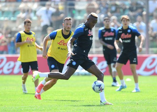 (Photo by SSC NAPOLI/SSC NAPOLI via Getty Images) osimhen