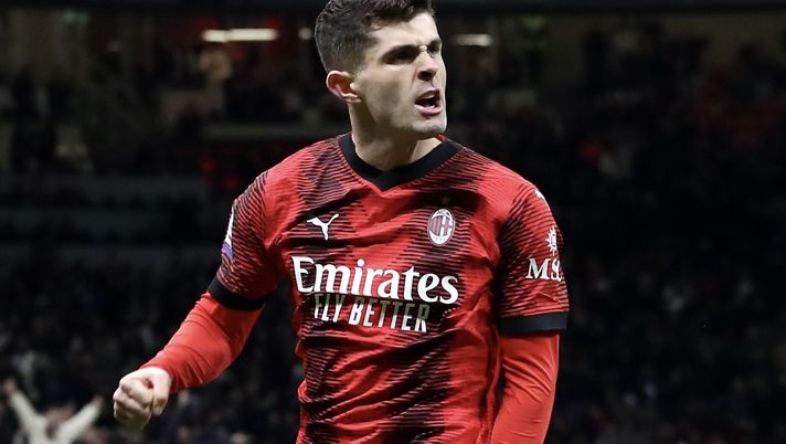 Christian Pulisic AC Milan Milan-Frosinone 3-1 Serie A 2023-2024