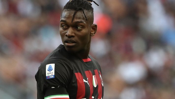 Rafael Leao (attaccante AC Milan), qui durante Milan-Udinese 4-2 (Serie A 2022-2023) | News (Getty Images) Rafael Leao AC Milan Milan-Udinese 4-2 Serie A 2022-2023
