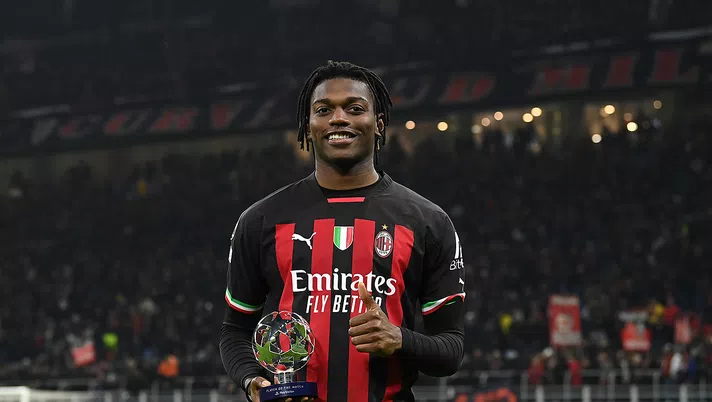 Rafael Leao, attaccante del Milan (getty images)