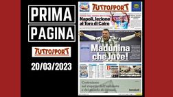 Prima pagina Tuttosport: “Madunina che Juve!”