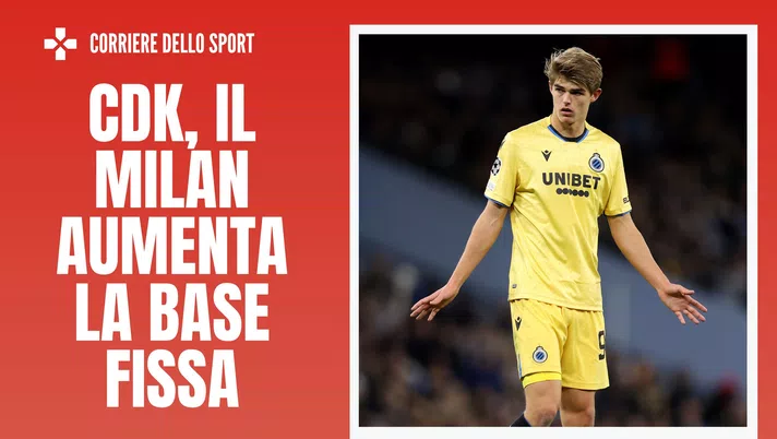Charles De Ketelaere, calciatore che piace al Milan (getty images)
