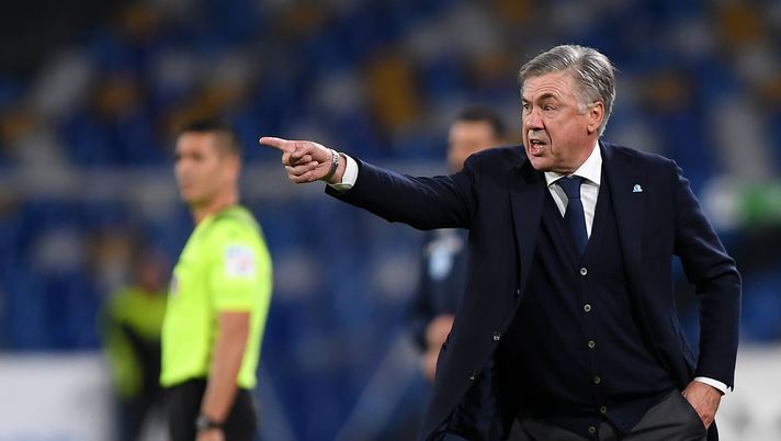 Carlo Ancelotti, tecnico del Napoli (credits: GETTY Images) 