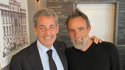 Châteauroux, l’ultimo giorno di Marco Simone: foto e sorrisi con Nicolas Sarkozy