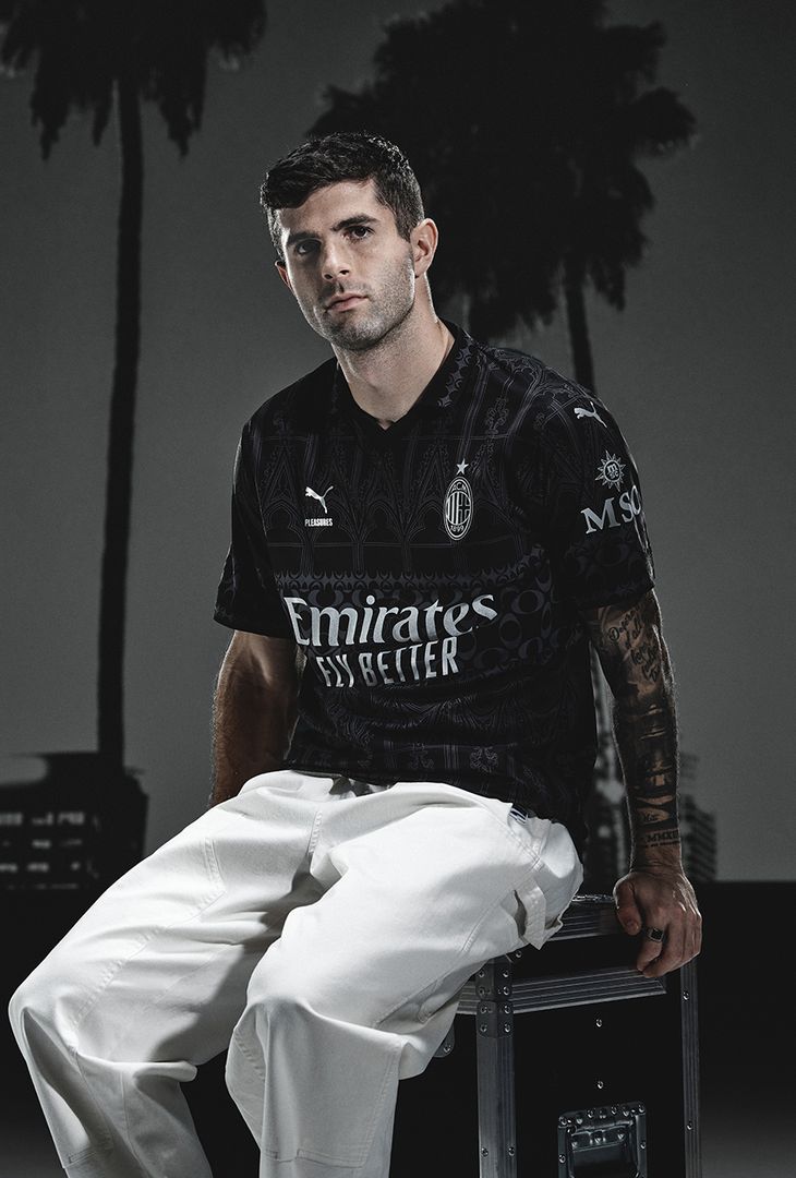 Nuova quarta maglia Milan 2023-2024 PUMA PLEASURES