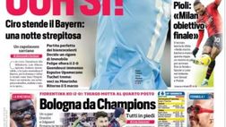 EDICOLA / CdS: Champions, Lazio ooh sì: Immobile stende il Bayern