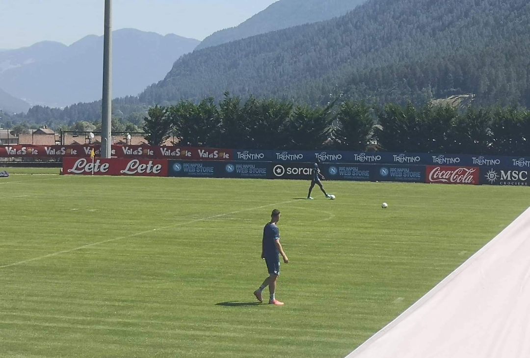 FOTO Anguissa, Rrahmani, Ounas e Gaetano svolgono allenamento extra - immagine 4