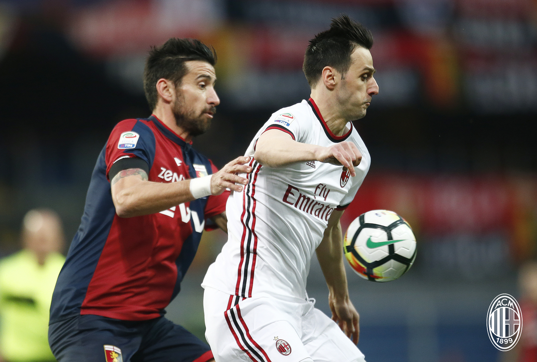  Nikola Kalinic, Genoa-Milan, @acmilan 