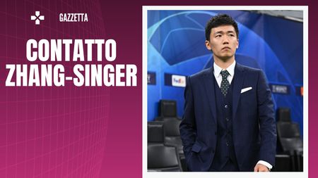 Steven Zhang, presidente dell'Inter (getty images) Steven Zhang, presidente dell'Inter (getty images)