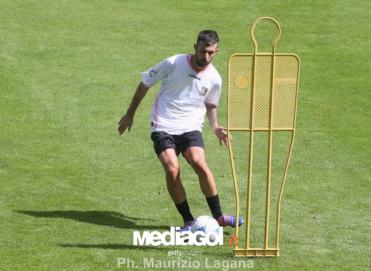 BAD KLEINKIRCHHEIM, AUSTRIA - JULY 13: Davide Petermann of Palermo during pre-season training camp on July 13, 2017 in Bad Kleinkirchheim, Austria. (Photo by Maurizio Lagana/Getty Images) Palermo