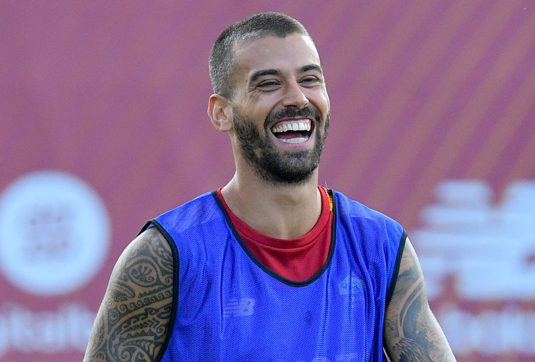 La Roma lavora sotto il sole di Trigoria – FOTO GALLERY - immagine 28