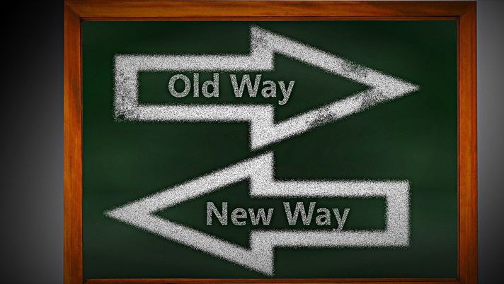 Vecchia via e nuova via Vecchia via e nuova via