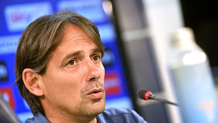 Simone Inzaghi Lazio conferenza stampa