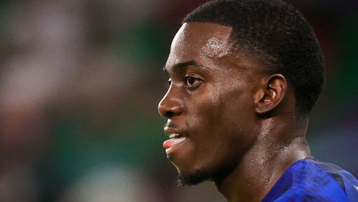 US Timothy Weah pictured during a soccer game between Iran and USA, the third and last game in the Group B of the FIFA 2022 World Cup in Al Thumama Stadium, Doha, State of Qatar on Tuesday 29 November 2022. BELGA PHOTO VIRGINIE LEFOUR (Photo by VIRGINIE LEFOUR / BELGA MAG / Belga via AFP) (Photo by VIRGINIE LEFOUR/BELGA MAG/AFP via Getty Images) UFFICIALE – Weah è un nuovo giocatore della Juve: le cifre, il comunicato e la gestione al fanta - immagine 1