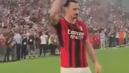 Ibrahimovic fuma il sigaro e si gode la festa scudetto (VIDEO)