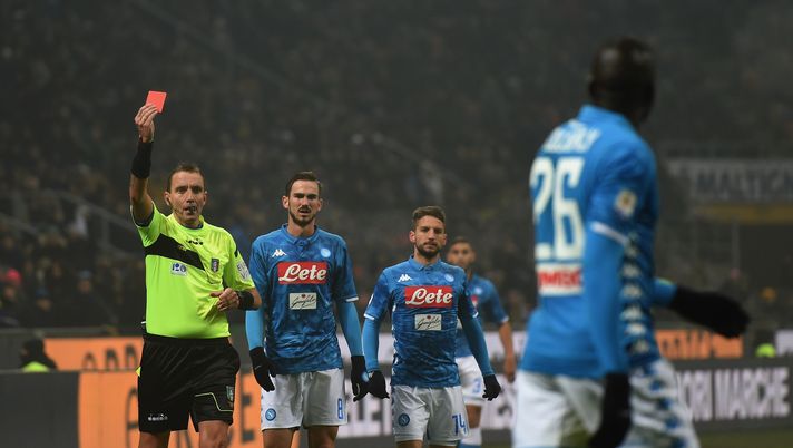 Paolo Silvio Mazzoleni e Kalidou Koulibaly (Photo by Pier Marco Tacca - Inter/FC Internazionale via Getty Images)