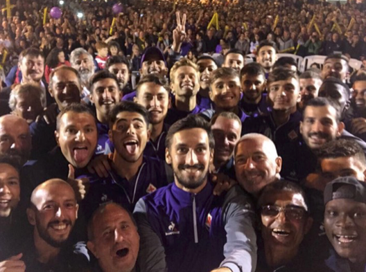 Foto del 14 luglio 2017 ripresa dal sito ufficiale della Fiorentina Foto del 14 luglio 2017 ripresa dal sito ufficiale della Fiorentina