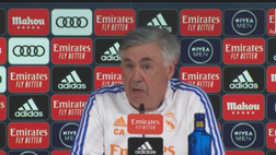 VIDEO Real Madrid, Ancelotti: “Ucraina? Guerra nel 2022 è strana. Lunin non è sereno”