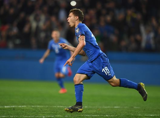  Nicolò Barella in Italia-Finlandia, Getty Images 