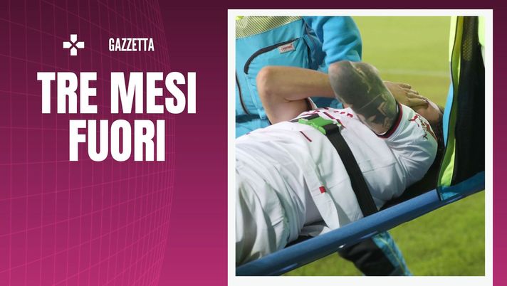 infortunio Davide Calabria AC Milan