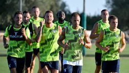 FORMELLO – Possesso palla e partitella, differenziato per Lucas Leiva