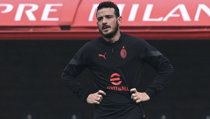 Alessandro Florenzi AC Milan allenamento Milanello