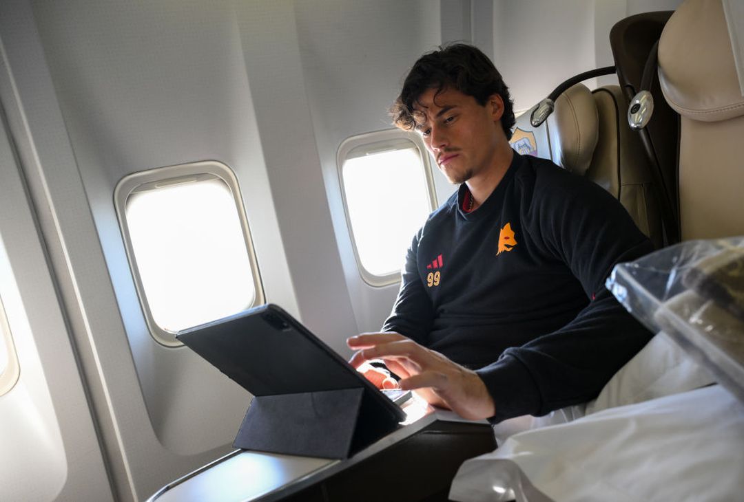 Roma, il volo verso Riyad – FOTO GALLERY - immagine 10