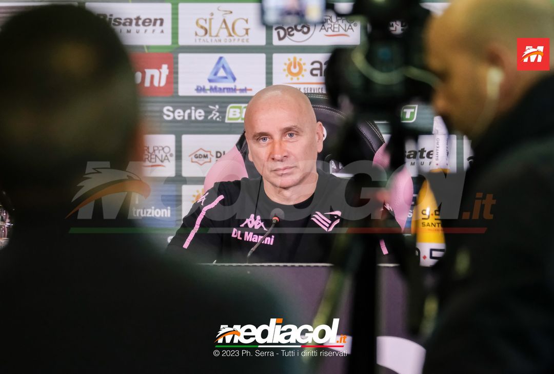 FOTO PALERMO, verso la Reggina: Mister Corini in conferenza stampa (Gallery) - immagine 18