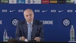 Inter, Beppe Marotta cita Lotito e “gela” Inzaghi – VIDEO